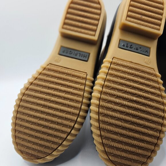 Tommy Hilfiger Women's Rainah Duck Booties Dark Brown Size 7m - Picture 6 of 8